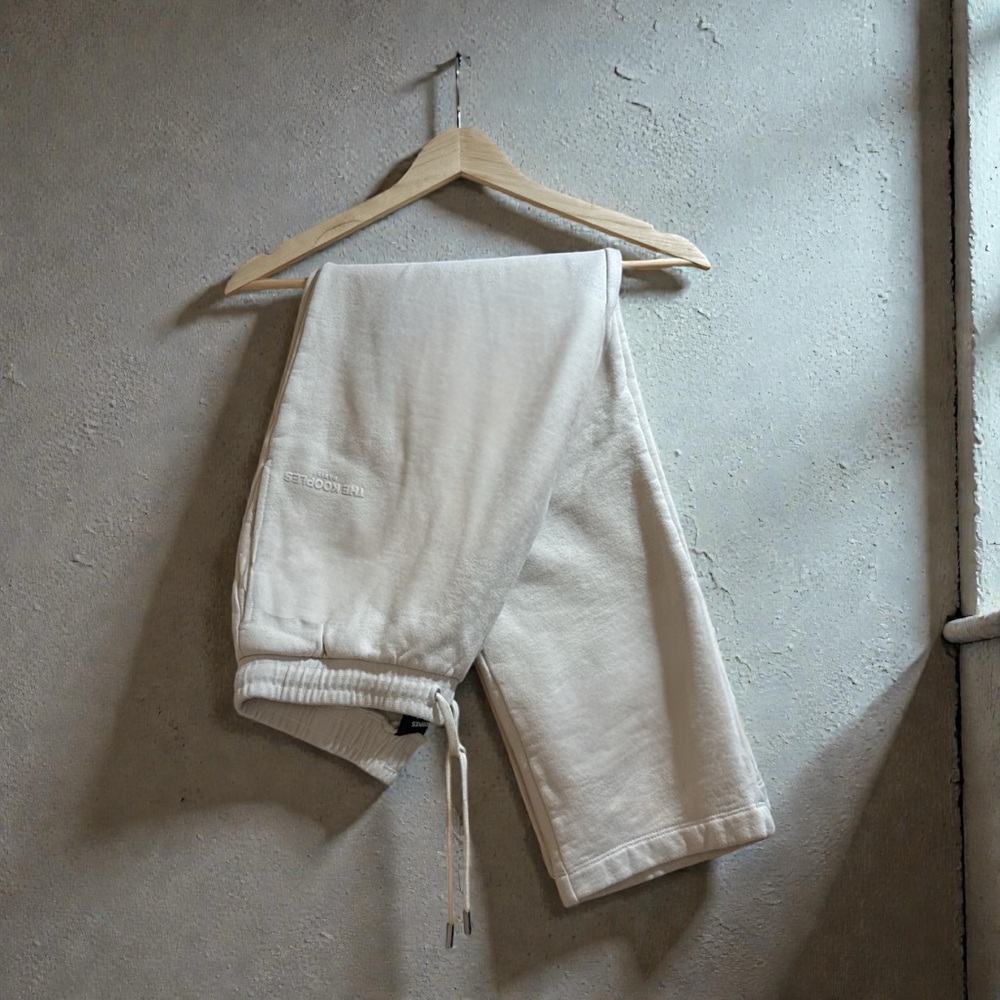 The Kooples Paris -  Cream Colored Jogger Sweatpants - EU 3